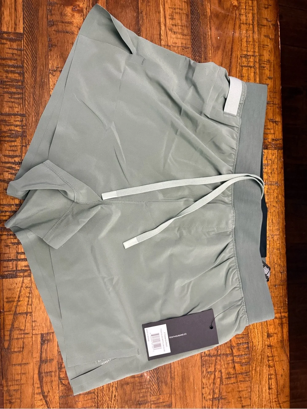 Ten Thousand Men's Athletic 3” inch distance Shorts in Sage Green